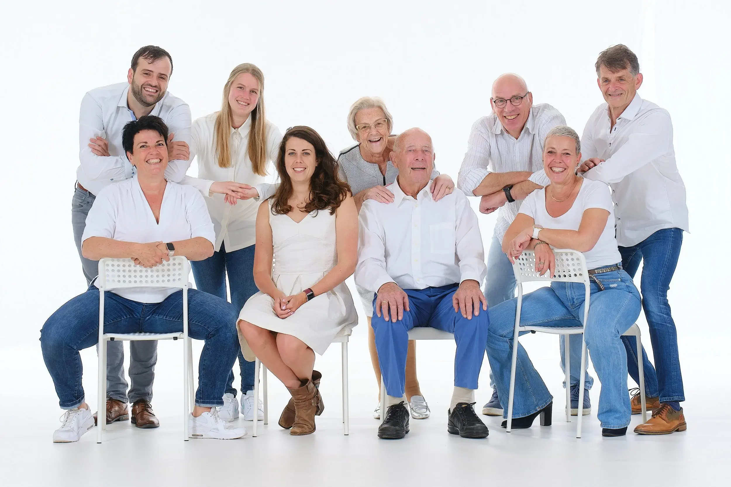 Familieshoot fotostudio studio fotoshoot familie