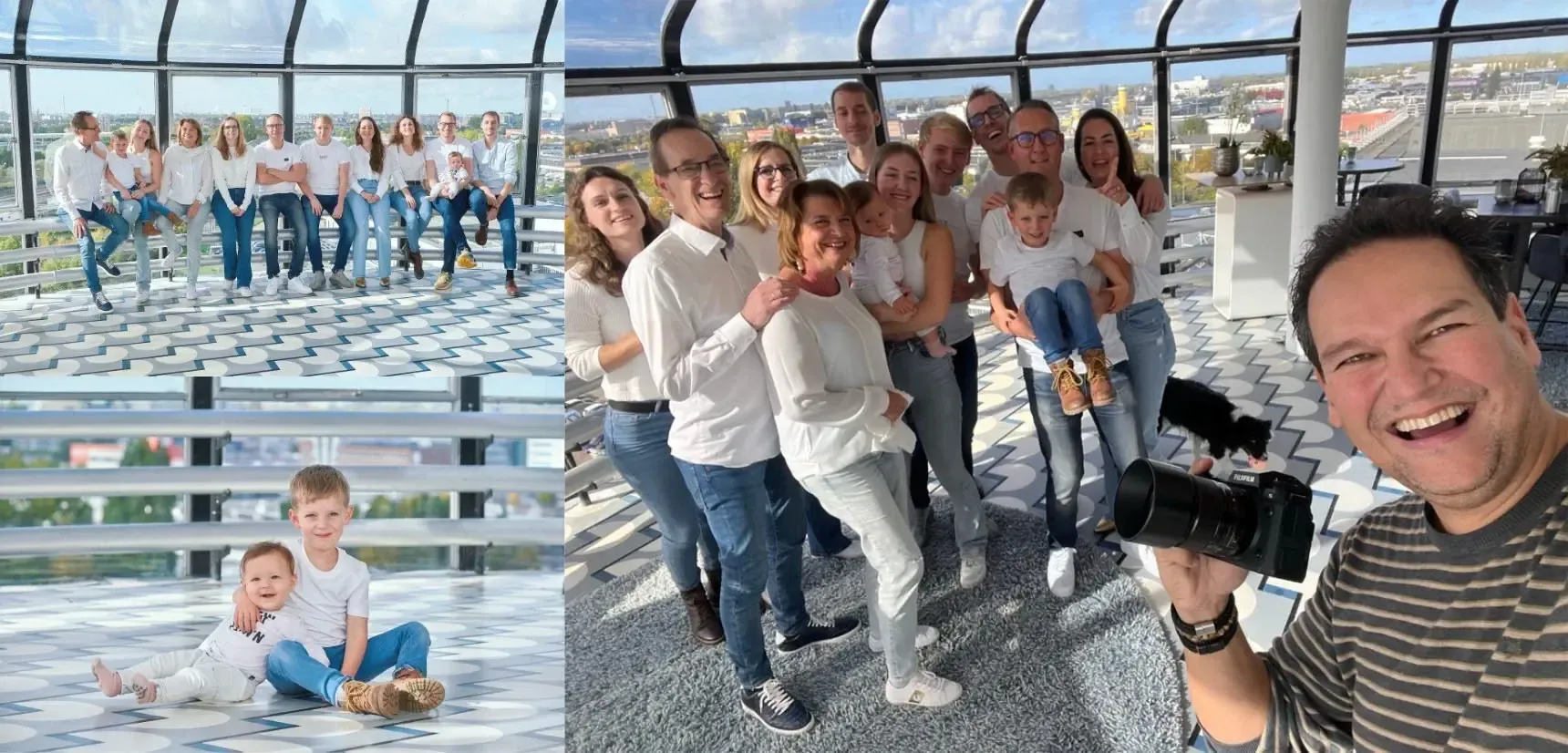 familie fotoshoot in de Van Nelle Fabriek Rotterdam