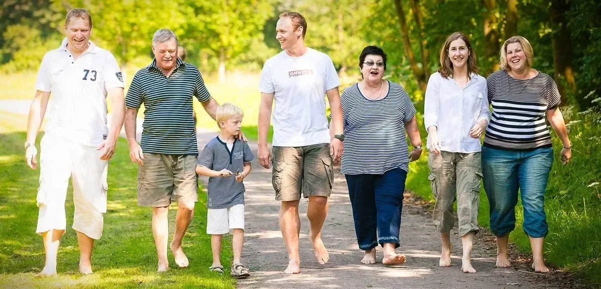 Achter de schermen bij een familieshoot