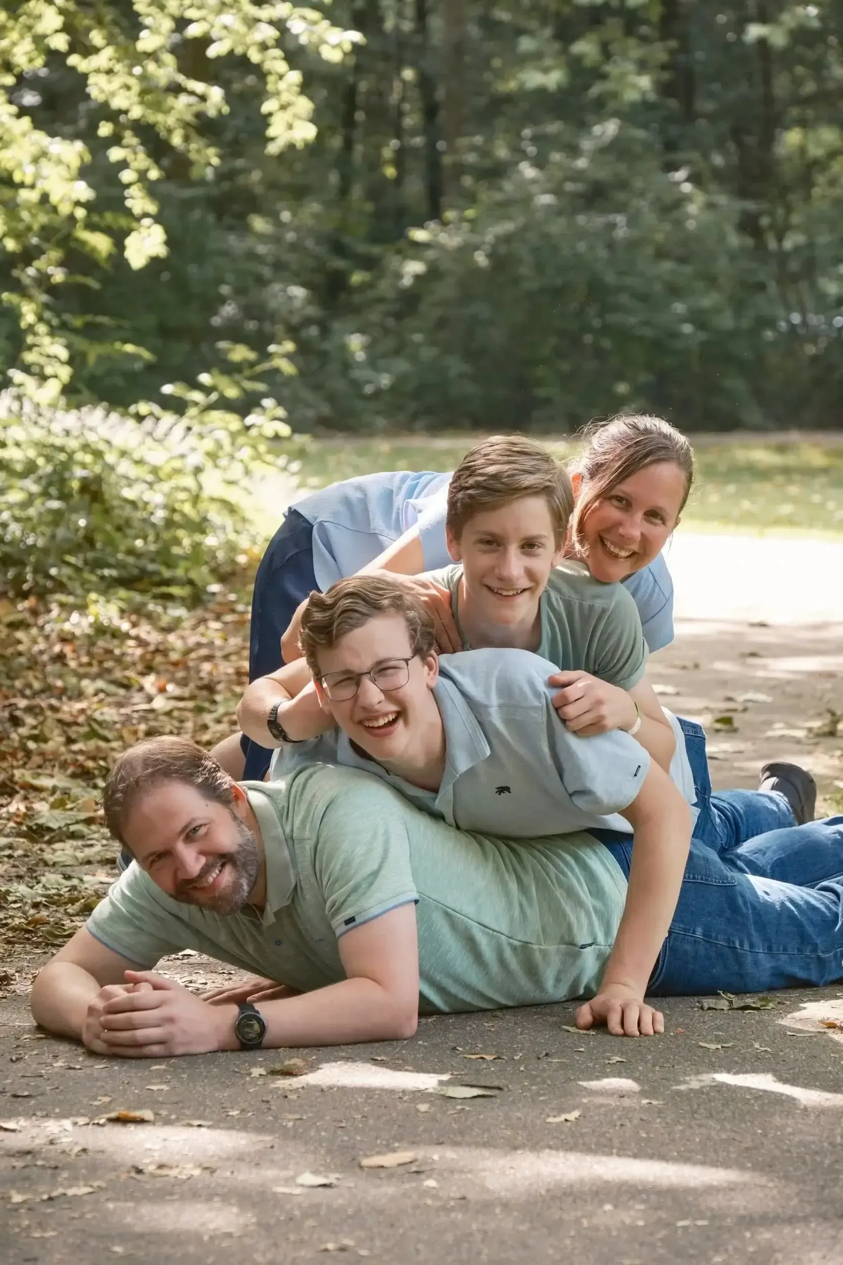 familieshoot Westerpark gezin